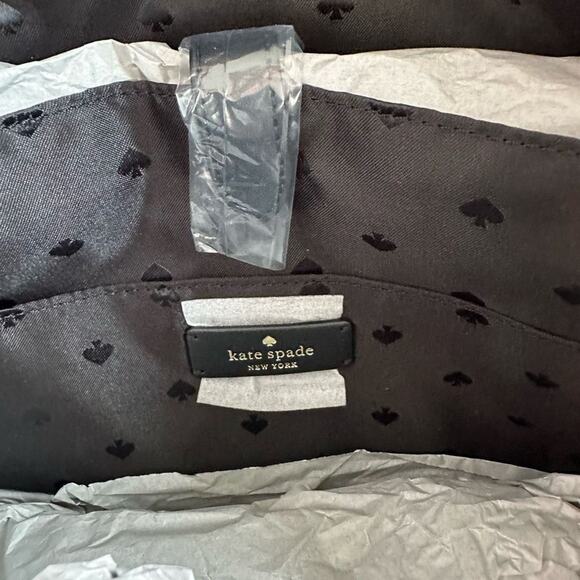 Kate Spade Chelsea Nylon Weekender in Black - Picture 8 of 16